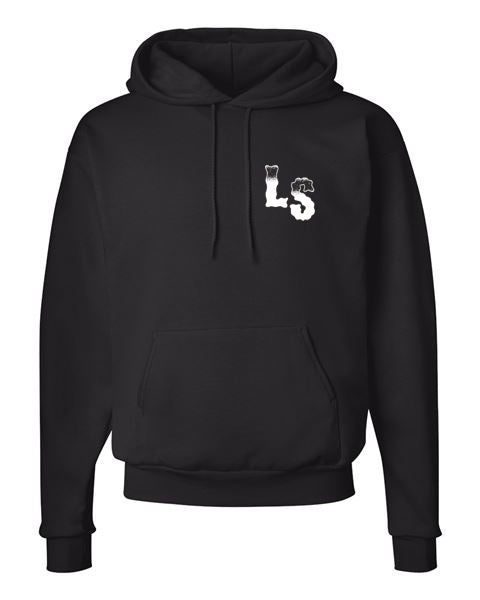 LS Retro Skull Hoodie